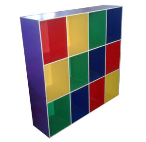 Locker 3x4 — mainan kayu edukatif Nobie Toys