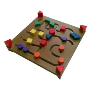 Maze 2 Muka — mainan kayu edukatif Nobie Toys