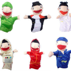 Boneka Tangan Profesi — mainan kayu edukatif Nobie Toys