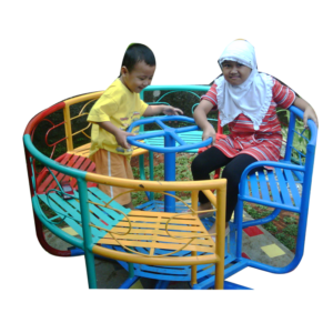 Mangkok Putar — mainan kayu edukatif Nobie Toys