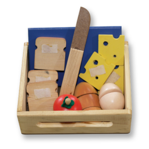 Roti Potong — mainan kayu edukatif Nobie Toys