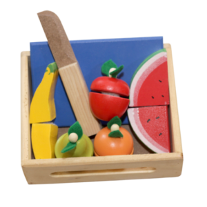 Buah Potong — mainan kayu edukatif Nobie Toys