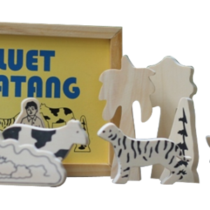 Siluet Binatang — mainan kayu edukatif Nobie Toys