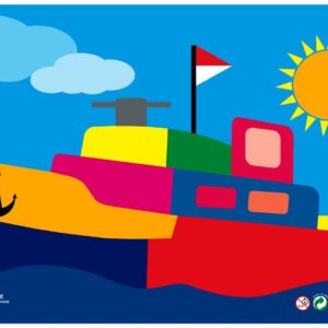 Puzzle Kapal Laut — mainan kayu edukatif Nobie Toys