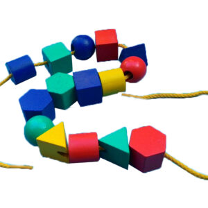 Ronche Geo 16pcs (Hanger) — mainan kayu edukatif Nobie Toys