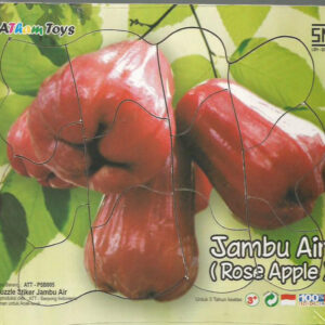 Puzzle Stiker Jambu Air 17x20 — mainan kayu edukatif Nobie Toys