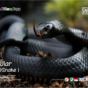 Puzzle Stiker 17x20 Ular — mainan kayu edukatif Nobie Toys
