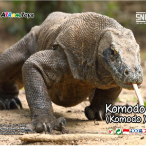 Puzzle sticker 17x20 Komodo — mainan kayu edukatif Nobie Toys