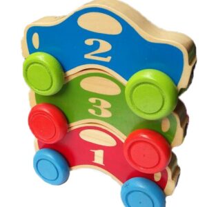 Mobil Susun — mainan kayu edukatif Nobie Toys