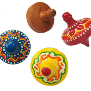 Gasing Kayu — mainan kayu edukatif Nobie Toys