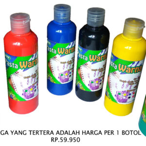 Pasta Warna isi 100ml — mainan kayu edukatif Nobie Toys