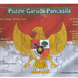 Puzzle Garuda Pancasila — mainan kayu edukatif Nobie Toys