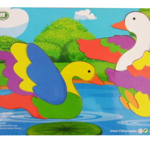 puzzle gambar angsa