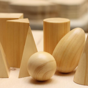 Balok Bangun Geometri — mainan kayu edukatif Nobie Toys