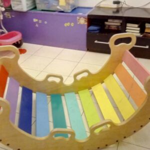 Giant Wooden Rocker XL — mainan kayu edukatif Nobie Toys