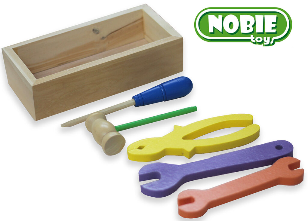 Alat Perbengkelan — mainan kayu edukatif Nobie Toys