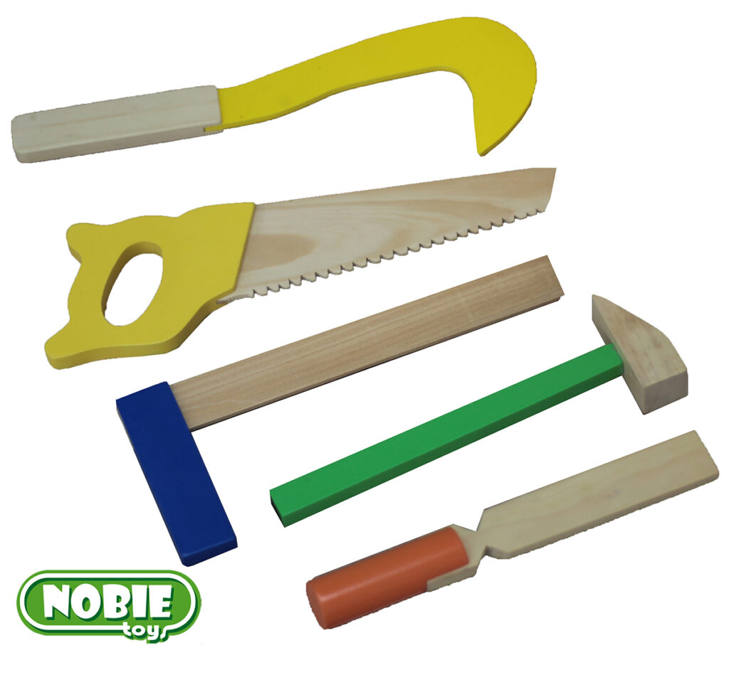 Alat Pertukangan Kayu Alat Pertukangan Kayu — mainan kayu edukatif Nobie Toys