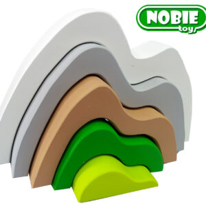 Nobie Elemen Gunung — mainan kayu edukatif Nobie Toys
