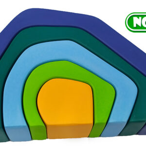 Nobie Elemen Batu — mainan kayu edukatif Nobie Toys