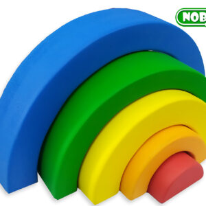 Nobie Elemen Pelangi U5 — mainan kayu edukatif Nobie Toys