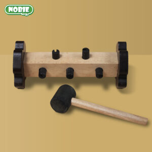 Palu Putar 5 — mainan kayu edukatif Nobie Toys