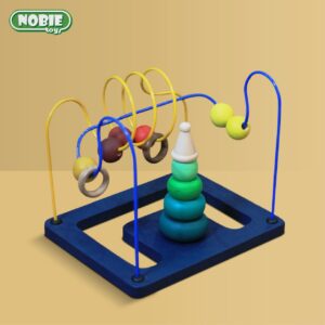 Alur Kawat 2 Badut DGB — mainan kayu edukatif Nobie Toys