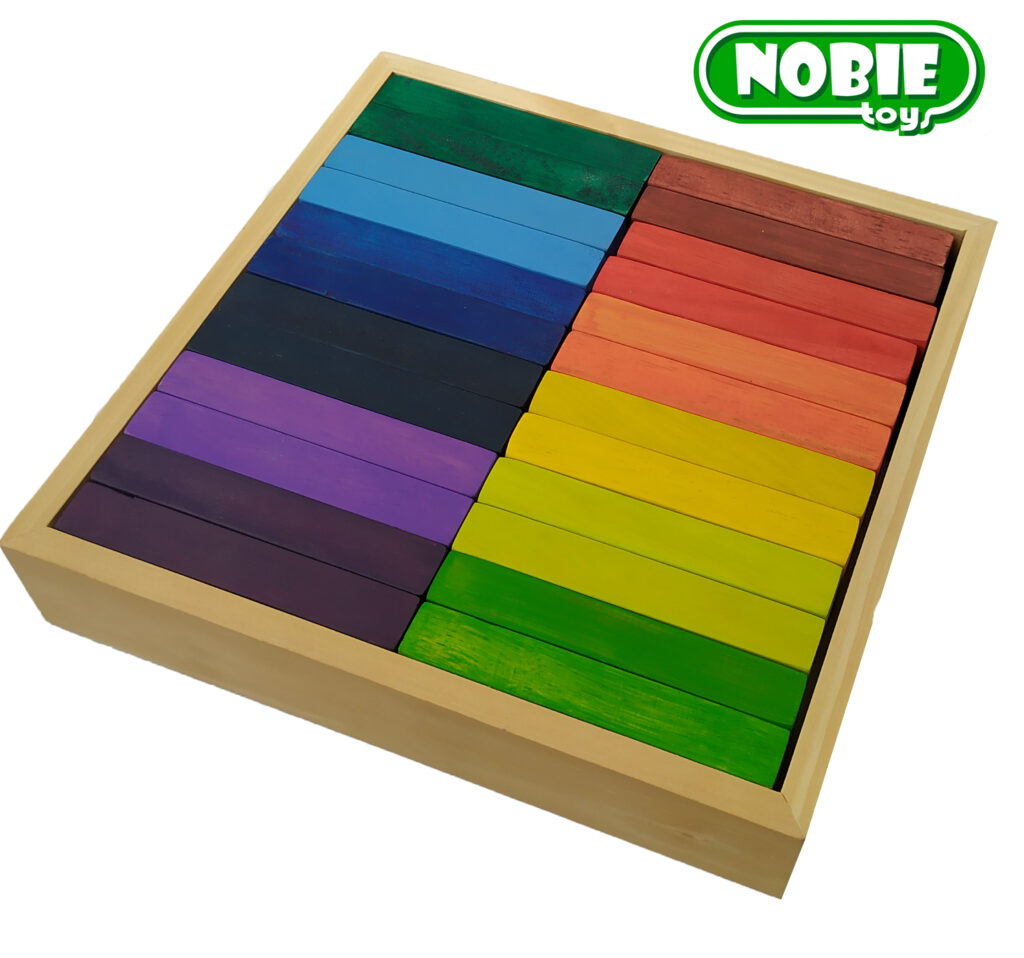 Nobie Hanya Balok type A — mainan kayu edukatif Nobie Toys