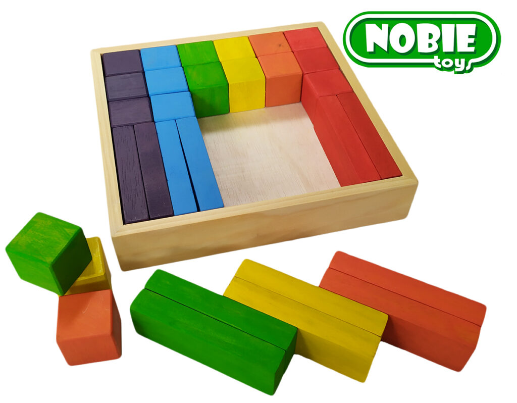Nobie Hanya Balok type B — mainan kayu edukatif Nobie Toys