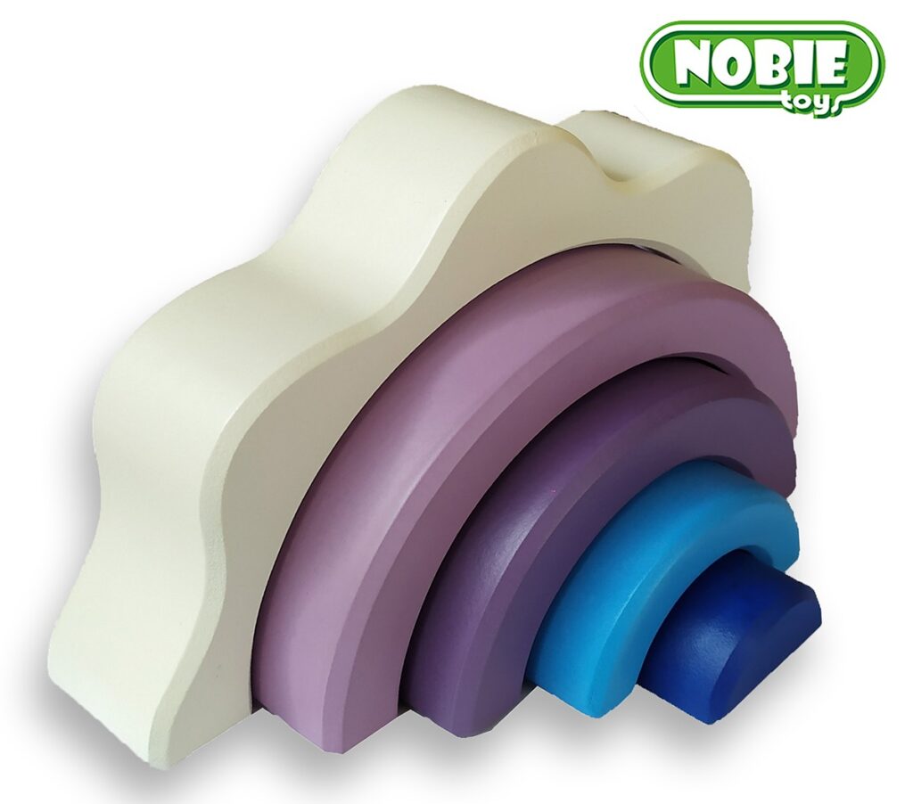 Balok Elemen Matahari Artic — mainan kayu edukatif Nobie Toys