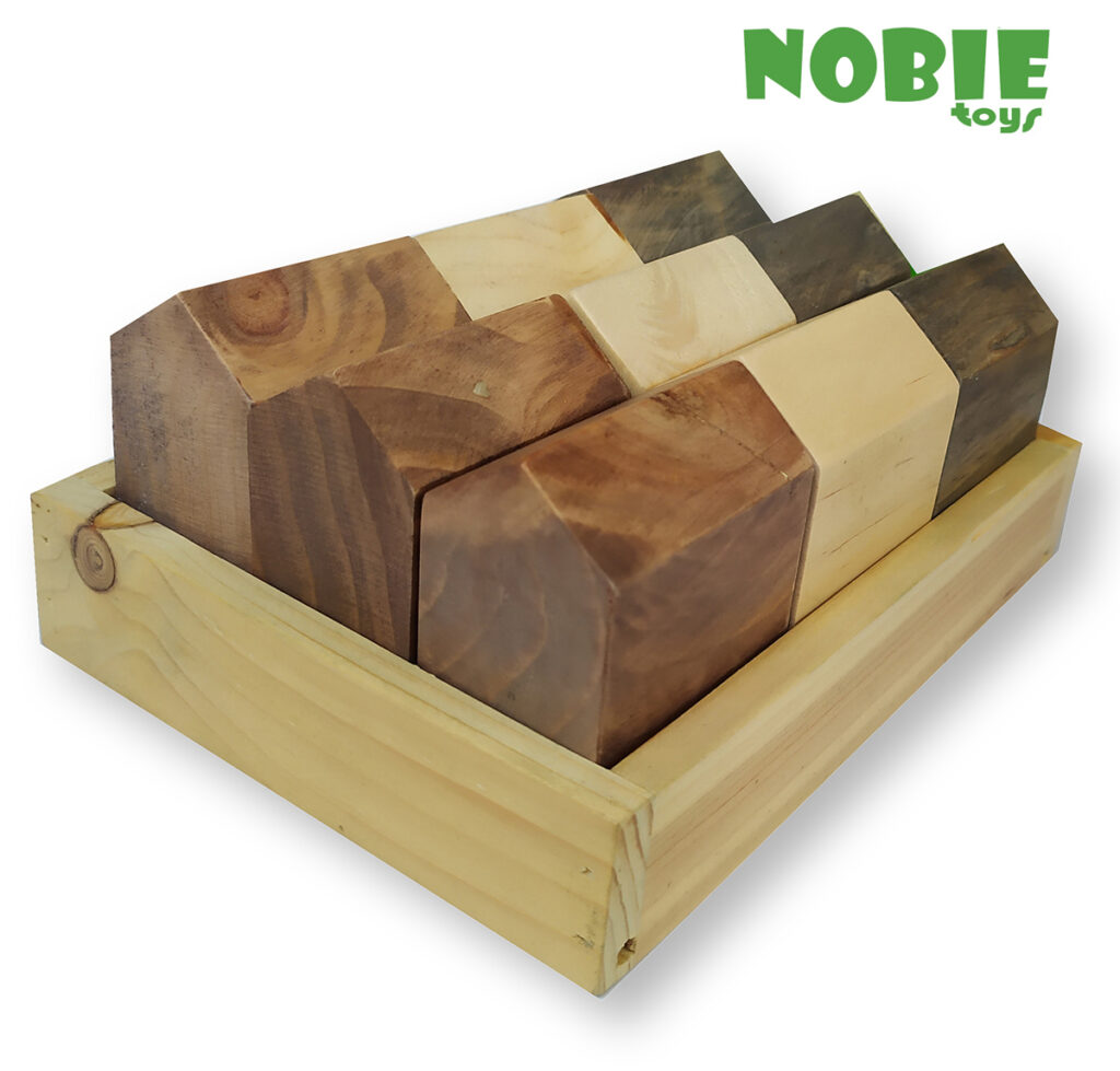 Balok Rumah 9S Balok Rumah 9S — mainan kayu edukatif Nobie Toys