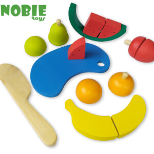 Nobie Buah Potong Seri — mainan kayu edukatif Nobie Toys