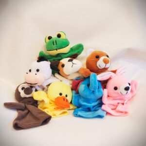 Boneka Tangan Binatang 1 — mainan kayu edukatif Nobie Toys