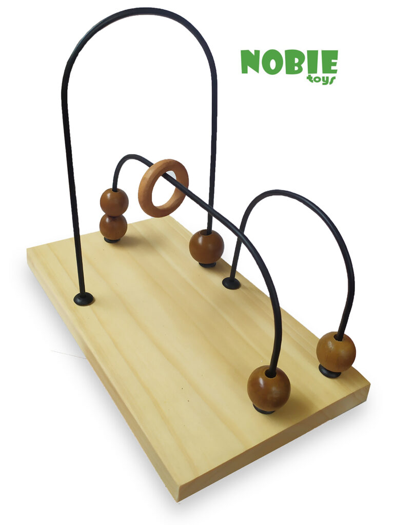 ALur Kawat 3 Line Nature ALur Kawat 3 Line Nature — mainan kayu edukatif Nobie Toys