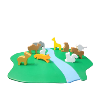 Diorama Hutan — mainan kayu edukatif Nobie Toys