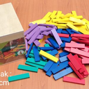 Kapla 100 Warna — mainan kayu edukatif Nobie Toys