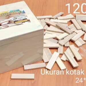 Kapla 120 s — mainan kayu edukatif Nobie Toys