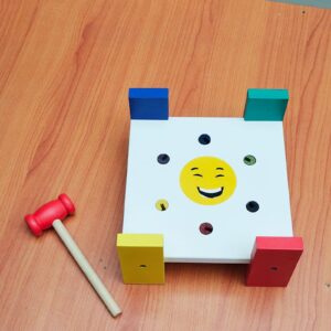 Palu Ketok  6 Pasak — mainan kayu edukatif Nobie Toys