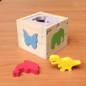 Kotak Pas Hewan — mainan kayu edukatif Nobie Toys