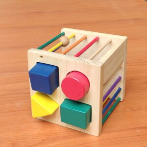 Geo Sangkar — mainan kayu edukatif Nobie Toys