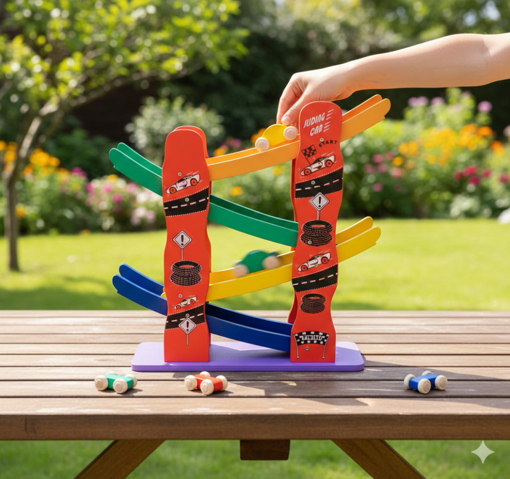 Mobil Luncur Paten Mobil Luncur Paten — mainan kayu edukatif Nobie Toys